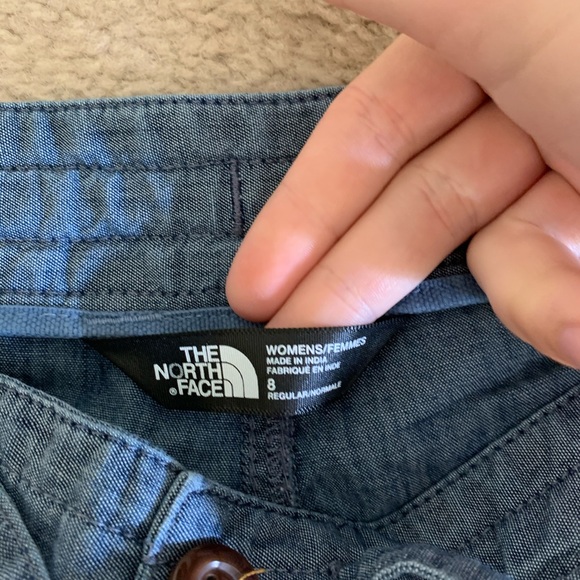 North Face Demin Trail Shorts - Picture 2 of 2